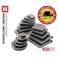 SAME DAY POS * Rubber Stamp * COLOP Round Spare Ink Pad E/R12 | E/R17 | E/R24 | E/R30 | E/R40