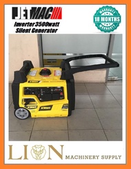 EUROX/JETMAC/ROBINTEC 3.5kW Portable Silent Inverter Generator JI3500 - Heavy Duty - 18Months Local 