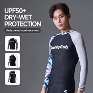 Luckyfish Men's jellyfish suits High UV protection index, quick-drying feature M12001