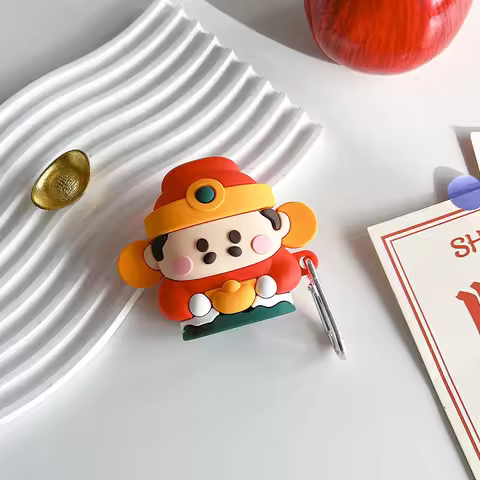 Chinese God of Wealth Case for HUAWEI FreeBuds 6 6i 5 5i 4 4e 4i Cover for Free Buds Pro3 Pro4 Pro2 