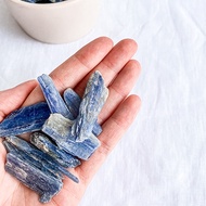 {wondrous curations} 1pc Blue Kyanite Raw Sticks Meditation Crystal Stone (Small & Big)