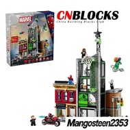 Spider-Man vs. Oscorp Super heroes Marvel Spider-Man 76324(808 pcs) Building Blocks Kids Toys Gifts 