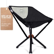 CLIQ Portable Chair Version 1.0 - Collapses to Size of Water Bottle - Lightweight Folding Chair for 