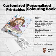 Personalized Colouring Books | Children's Day | Teachers Day | Birthday Party Favours | Gift for Kids