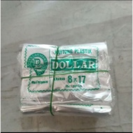 8x17 dollar plastic 1 bale (100 packs)
