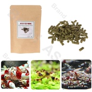 35g Natural Aquarium Crystal Shrimp Food Dry Spinach Bar Vitamins Calcium Supplement for Fish Shrimp