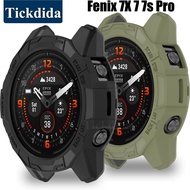 TPU Case for Garmin Fenix 7X Pro Fenix 7s Pro Tactix 7 Soft Silicone Case for Garmin Fenix 7 Protect