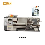 Metal Gear Lathe Metal Machining CNC milling Machine High Precision 220V Motor Variable Speed DIY Table Lathe