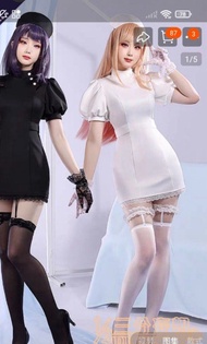 戀上換裝娃娃 更衣人偶 海夢 白色護士服cos