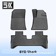 Suitable for D Shark2025 Right Rudder 3D All-Weather Material TPE Foot Mat Trunk Mat