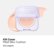 CLIO KILL COVER MESH BLUR CUSHION SPF 40 PA++ (15g X 2) เนื้อแมตต์เบลอผิว ปกปิดเรียบเนียน เบลอรูขุม