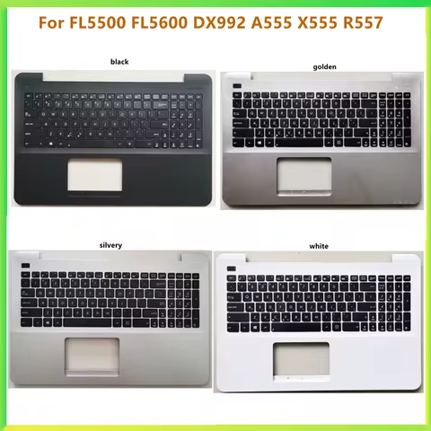 New Laptop Palmrest Upper Bottom Top Case Cover With keyboard For ASUS FL5500 FL5800L FL5600 DX992 A