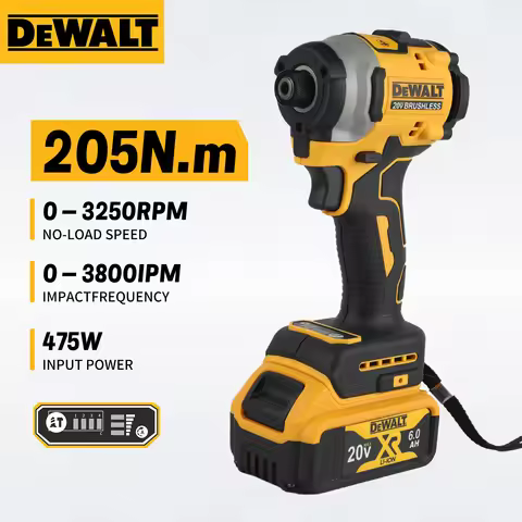 DeWalt DCF850 Brushless 20V Lithium-ion Screwdriver, Drill, and Car Repair Power Tool （no battery）