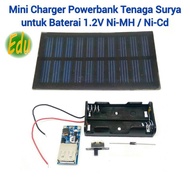 Modul Kit Mini Powerbank Charger USB Tenaga Surya DIY Untuk Baterai
