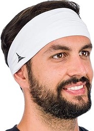 Mens Headband - Guys Sweatband & Sports Headband for Running, Crossfit, Working Out and Dominating Y