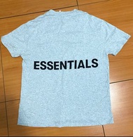 #23愛地球 ［Essentials] 麻灰寬鬆素T