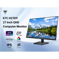 KTC 27 Inch 2K QHD 100Hz IPS Panel Computer Monitor, Up to 120Hz PC Monitor, 2K 2560*1440P PC Gaming