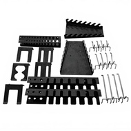 Wall Mounted Tool Storage Cabinet Lockable Metal Organizer Garage Hanging Utility Cabinet with Adjus