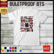 BTS BULLETPROOF PREMIUM DISTRO T-SHIRTS FOR MEN AND WOMEN