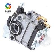 GOGOU Grass Trimmer Carburetor, Universal Metal Brushcutter Carburetor, Compact Silver Easy to Insta