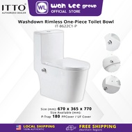 ITTO Washdown Rimless One-Piece Toilet Bowl with Bidet Function IT-8622C1 WAH LEE STORE