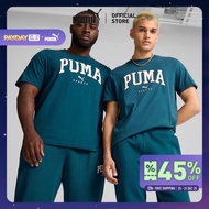 PUMA BASICS - เสื้อยืดผู้ชาย PUMA SQUAD สีเขียว - 68179122