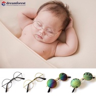 DREAMFOREST 1Pc Newborn Baby Glasses Photography Props Boy Gentleman Mini Sunglasses Photo Studio Sh