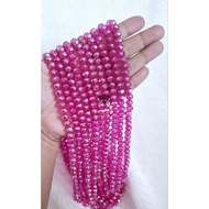 (1 Strand) 8mm Czech Crystal Beads/Czech Pearl/Bucket Beads/Flat Beads