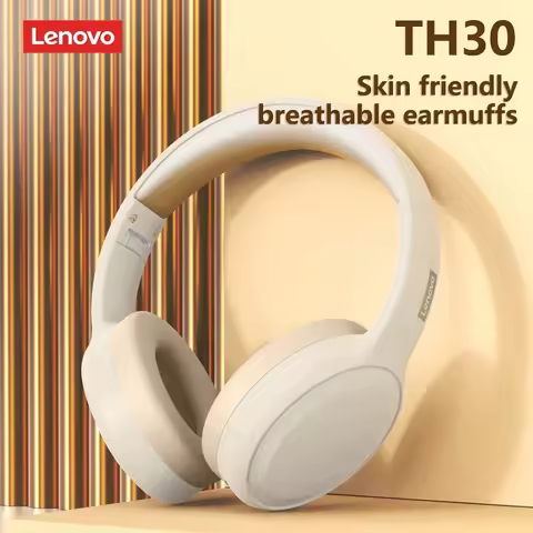 Original Lenovo th30 wireless headphones Bluetooth earphone 5.0 foldable headset sport headphone gam