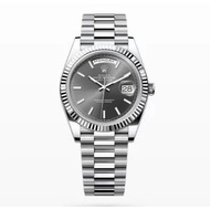 ROLEX-ROLEX Hot-selling Gray Men's Watch Week DD Calendar Type Gold Watch Imported Fully Automatic M