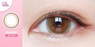 คอนแทคเลนส์ Bambi ขนาดกลาง (Kitty kawaii) Brown / Gray / Hazel