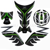 Aoro Store Aoro Store Mô hình mới cho Kawasaki Z900 Đặc biệt Fish Bone Shape Tank Stickers Key Stick