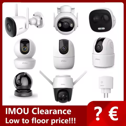 IMOU Clearance Indoor Outdoor Camera Wi-Fi IP Security Surveillance Ranger SE/Cue 2C/Cruiser 2C/Bull