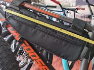 BMX Cycle Center, Exonomad brand, Bicycle Frame bag Black, Cordura Fabric, Fits Bike frames for Gravel, Mtbikes, BMX Bikes, Spacious Compartment
