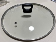 Tefal 31.5cm內徑，32.5cm外徑，32cm煱適用，玻璃蓋/煲蓋/平底鑊蓋