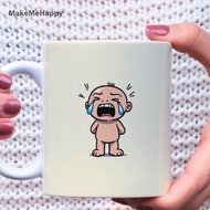 Cartoon Meme Mug – Crying Baby Expression V58