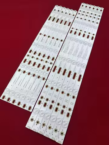 5set New LED Strip For AOC TV LD50V02S T5002S LE50D1452 50PFF3655/T3 GJD500611002-X2-L-R LB-PF3528-G