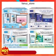 OTH09 Set skincare semudah 123 Hada Labo Whitening.Hydrating.Blemish & Oil Control.Jeragat.Kulit ber