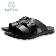 ARDEN TEAL Diamante Black Sandals