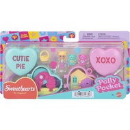 Mattel Polly Pocket X Sweethearts 2 Pack Collectible Compact Playset With 1 Micro Doll 7 Themed Acce