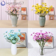 KENTON Artificial Daisy Flowers, Long Branch Natural Simulation Silk Small Daisy Flowers, Easy Care 