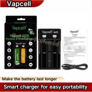 Vapcell Battery Charger  Lithium ion Battery Charger  18650 21700 25500 26650 Li-Ion  smart battery 