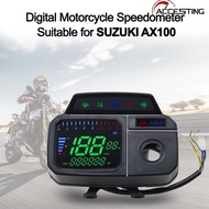 Motorcycle Speedometer RPM 100cc AX 100 Digital Motorcycle Speedometer Instrument Cluster for SUZUKI