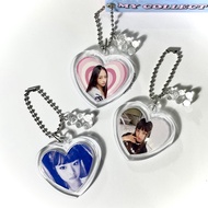 Custom HEART ACRYLIC KEYCHAIN NEW JEANS NWJNS NEWJEANS / KPOP