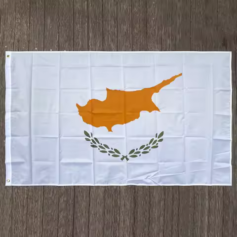Xvggdg Cyprus Banner 90*150cm Hanging Cyprus National Flag