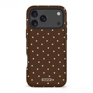 VESPOP Y2K double-layer shockproof phone case, glossy design, bright colors, compatible with iPhone 