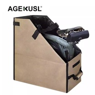 AGEKUSL Folding Bicycle Storage Box Car Trunk Storage Box Waterproof Bike Storage For Brompton Bike 