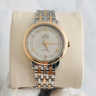 Omega Omega Omega Saucer Flying Series Mechanical Female Watch Small Dial Red Gold Watch