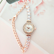 Mulia Agung99 Jam Tangan Wanita Perhiasan Gelang Stainless Titanium Model Fashion Terbaru 2024