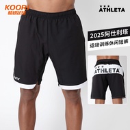 Cool Football ATHLETA ATHLETA Football Training Running Sports Leisure Fitness Shorts 02422-BLK